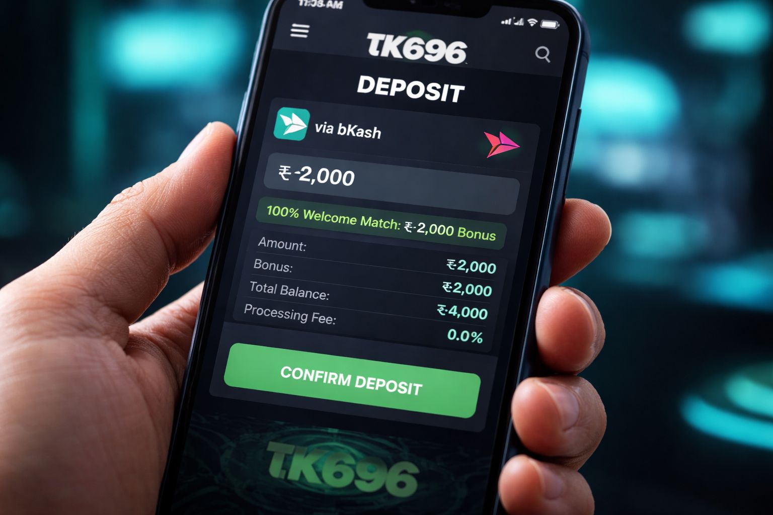 TK696 Welcome Bonus Terms and Free Spins